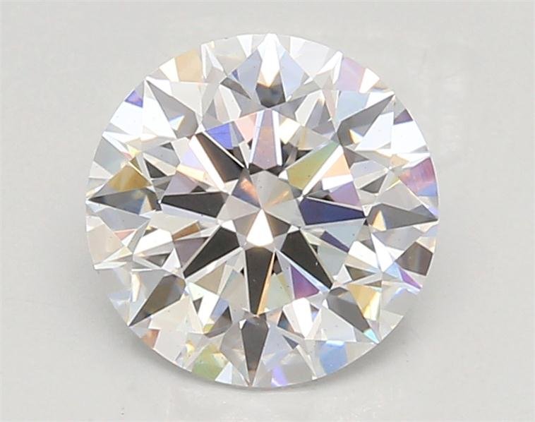 2.06ct D VS2 Rare Carat Ideal Cut Round Lab Grown Diamond