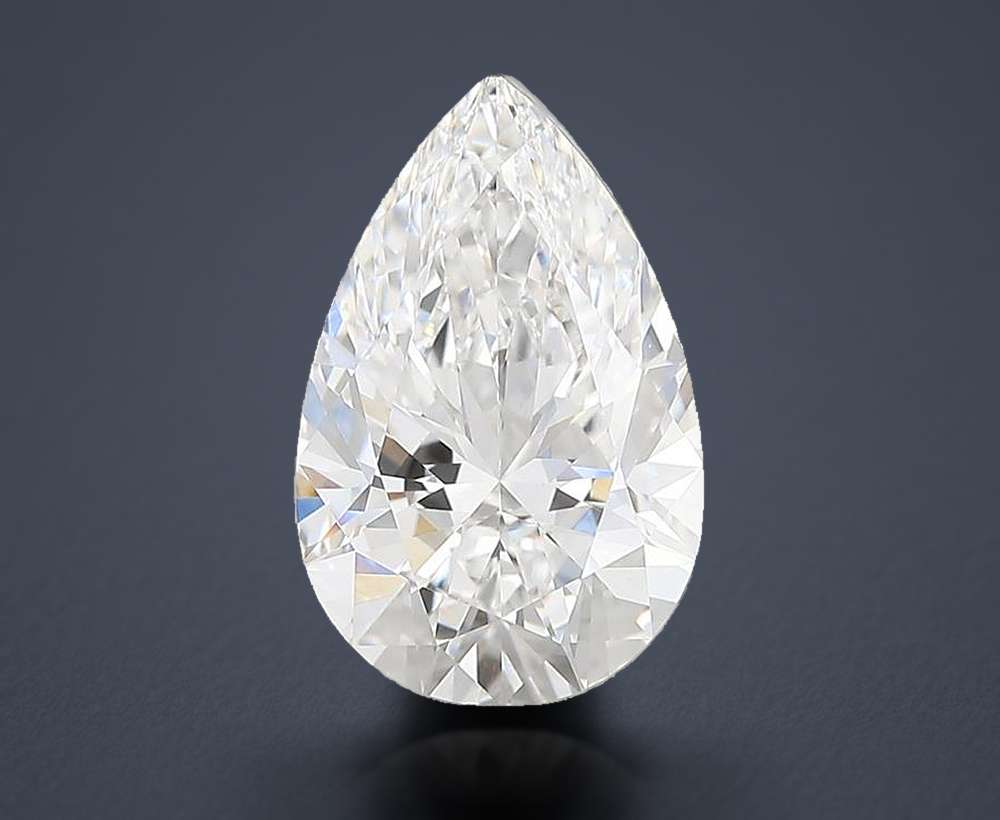 2.90 Carat Pear Lab Diamond