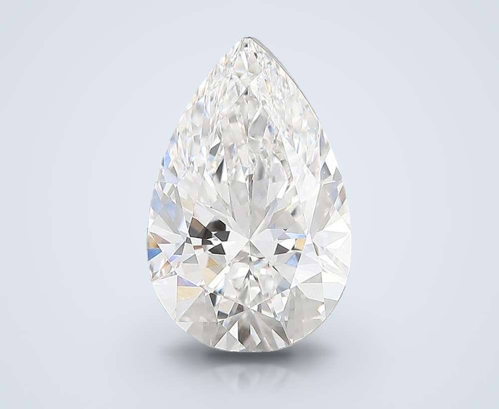 2.90 Carat Pear Lab Diamond