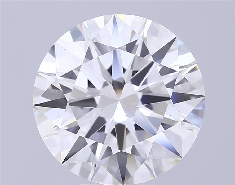 8.29ct G VS1 Excellent Cut Round Lab Grown Diamond