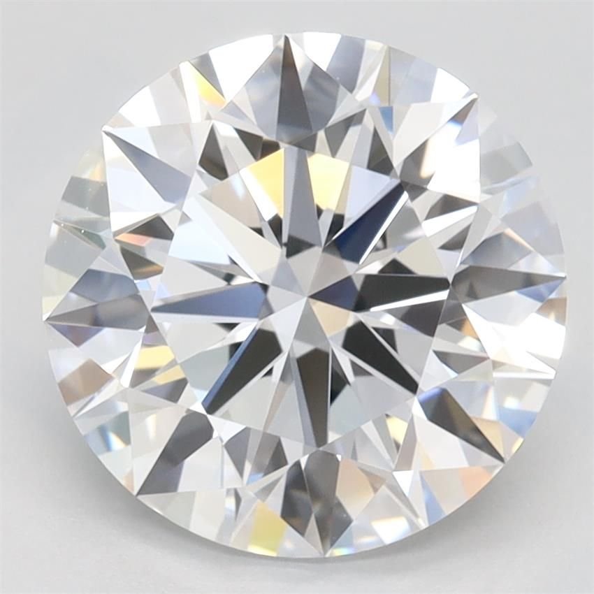 3.05ct D VVS1 Rare Carat Ideal Cut Round Lab Grown Diamond
