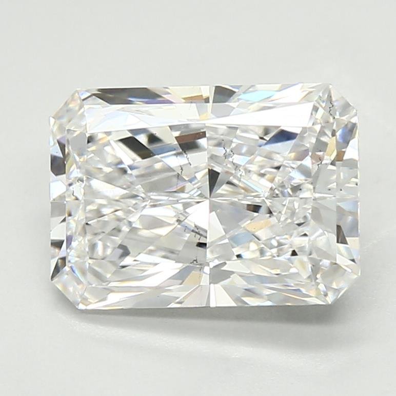 2.28ct E SI1 Rare Carat Ideal Cut Radiant Lab Grown Diamond