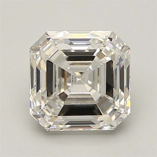 2.12ct G VVS2 Excellent Cut Asscher Lab Grown Diamond