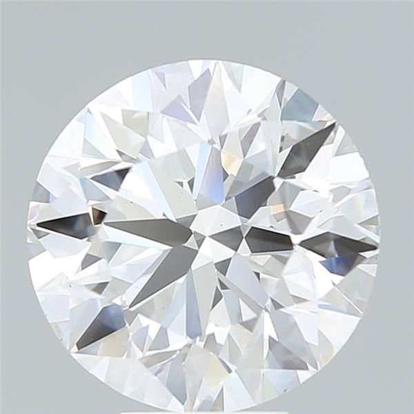 7.37ct F VS1 Rare Carat Ideal Cut Round Lab Grown Diamond