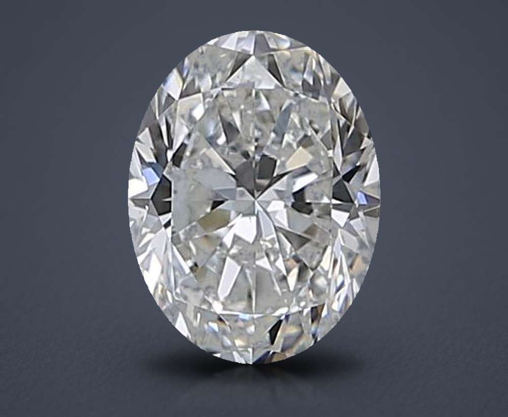 1.00 Carat Oval Natural Diamond