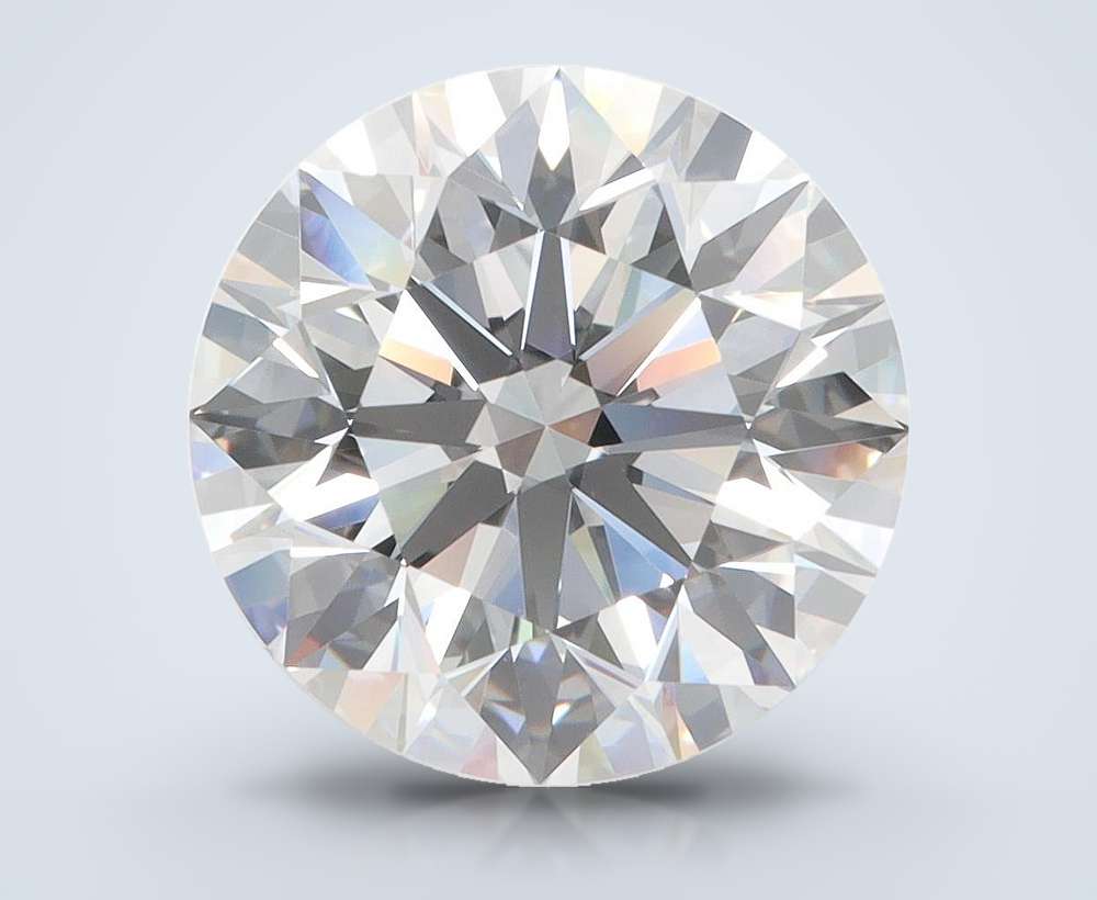5.26 Carat Round Lab Diamond