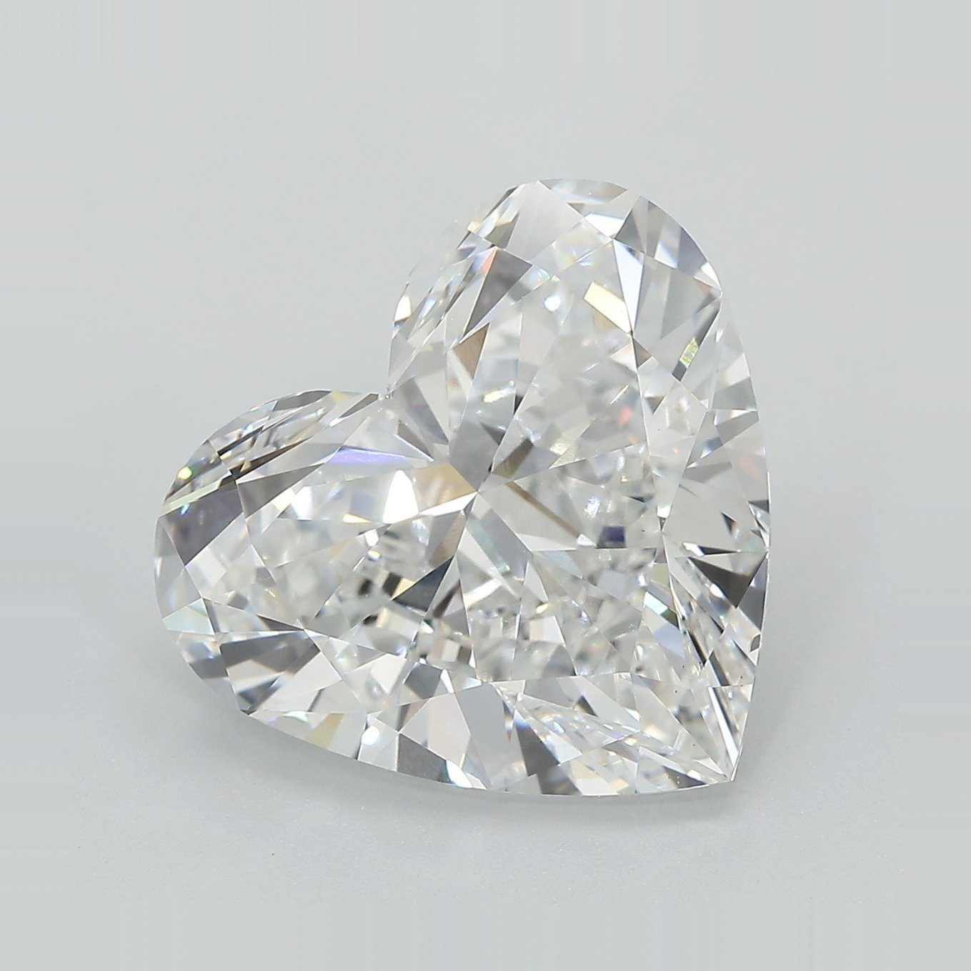 9.54ct E VS1 Very Good Cut Heart Lab Grown Diamond