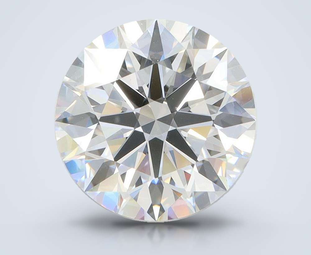 3.68 Carat Round Lab Diamond