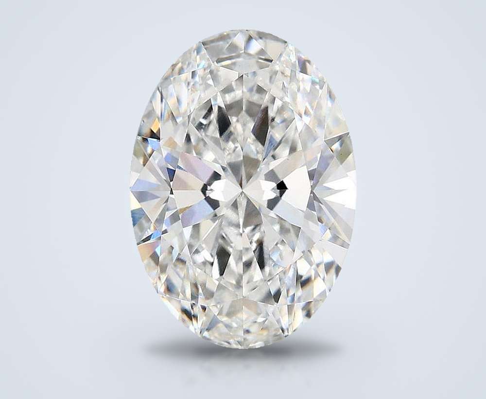 3.90 Carat Oval Lab Diamond