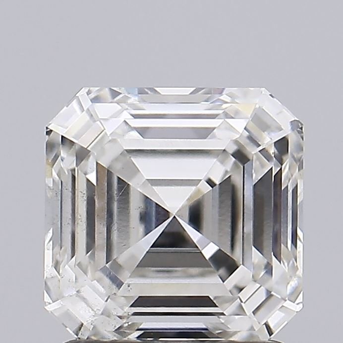 1.56ct H VS2 Rare Carat Ideal Cut Asscher Lab Grown Diamond