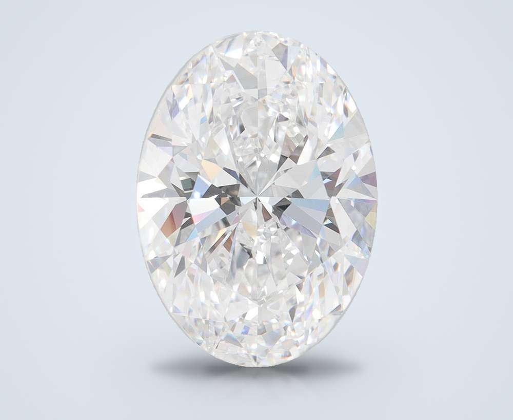6.10 Carat Oval Lab Diamond