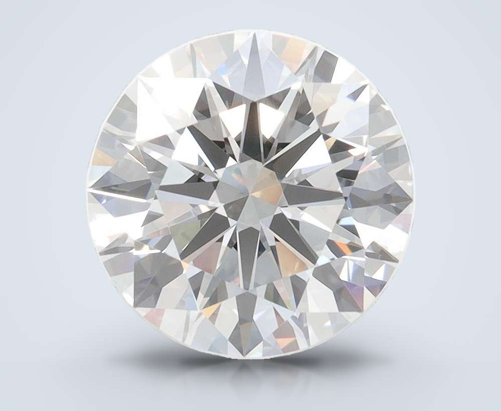 3.74 Carat Round Lab Diamond