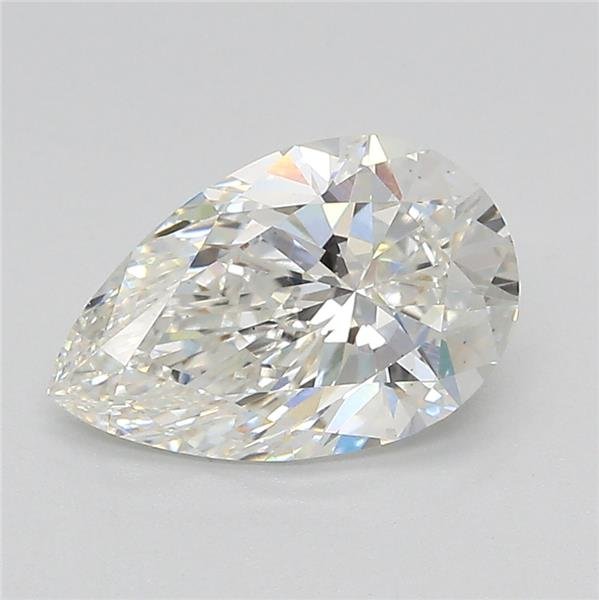 2.15ct G VS1 Rare Carat Ideal Cut Pear Lab Grown Diamond