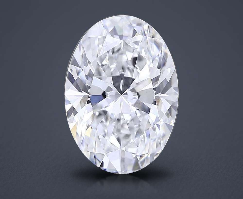 0.38 Carat Oval Lab Diamond