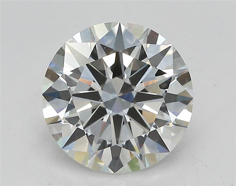 2.01ct F VS2 Excellent Cut Round Lab Grown Diamond