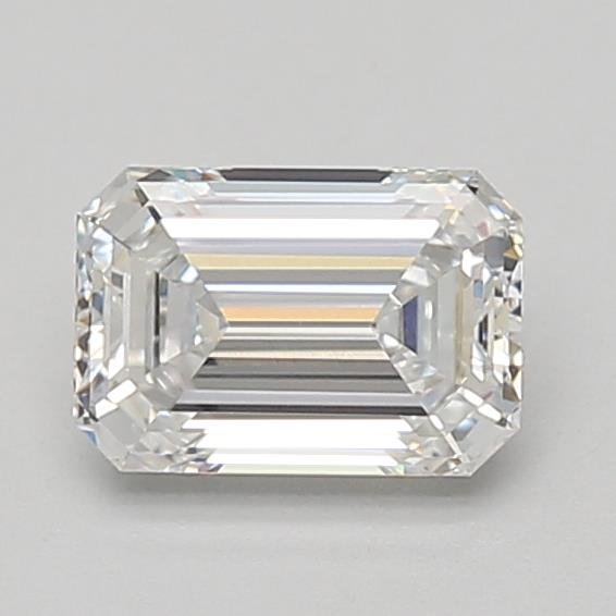 1.09ct E VVS2 Rare Carat Ideal Cut Emerald Lab Grown Diamond