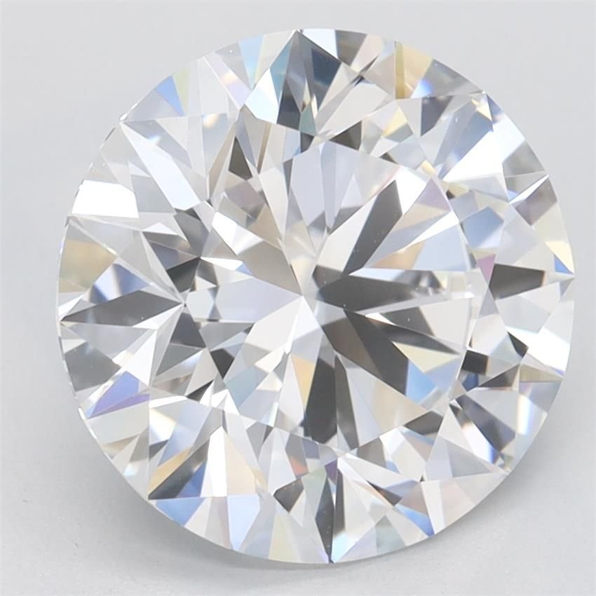 3.47ct D IF Rare Carat Ideal Cut Round Lab Grown Diamond