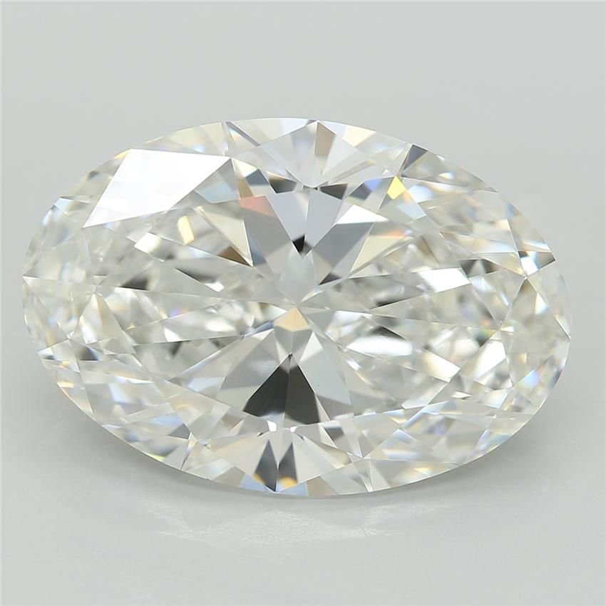 5.72ct E VVS2 Rare Carat Ideal Cut Oval Lab Grown Diamond