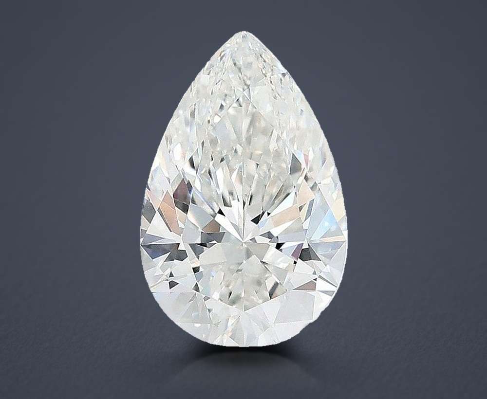 3.51 Carat Pear Lab Diamond
