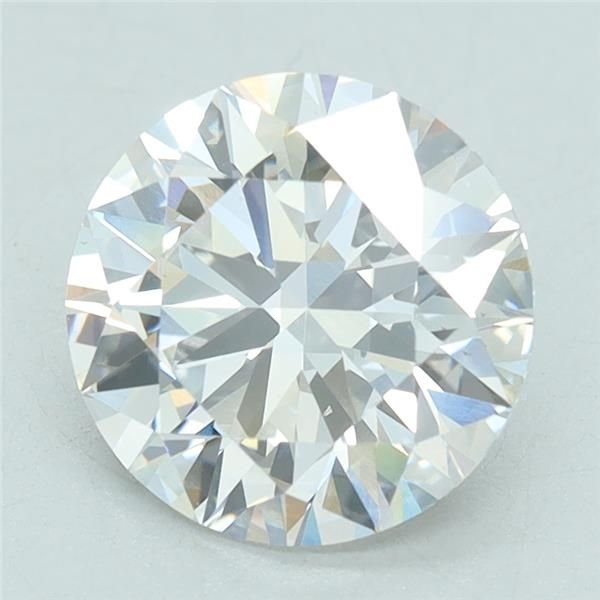 1.61ct D VS2 Rare Carat Ideal Cut Round Lab Grown Diamond