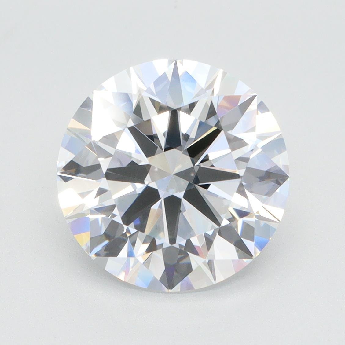 4.01ct E VS1 Rare Carat Ideal Cut Round Lab Grown Diamond