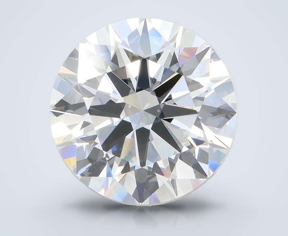 4.01 Carat Round Lab Diamond