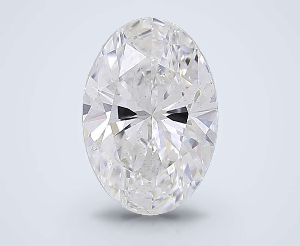 0.59 Carat Oval Lab Diamond