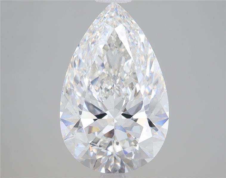 3.70 Carat Pear Lab Diamond