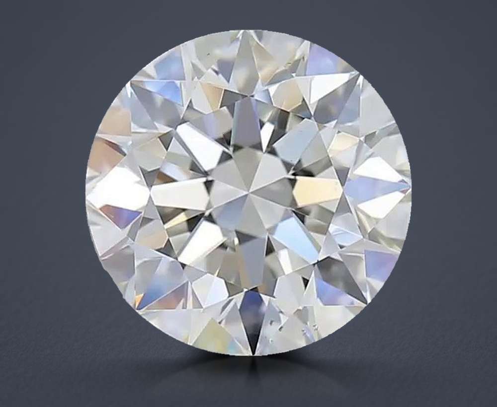 3.01 Carat Round Natural Diamond