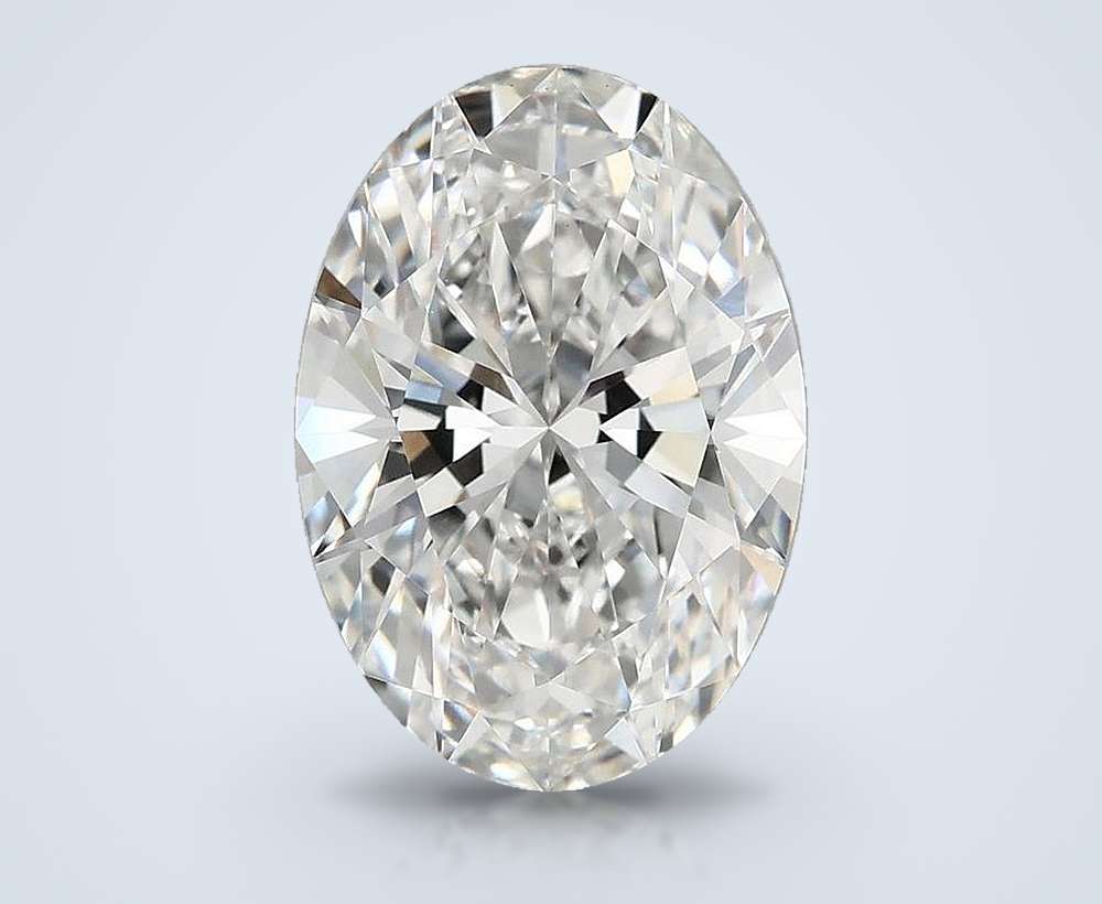 3.87 Carat Oval Lab Diamond