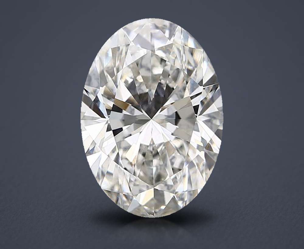4.31 Carat Oval Lab Diamond