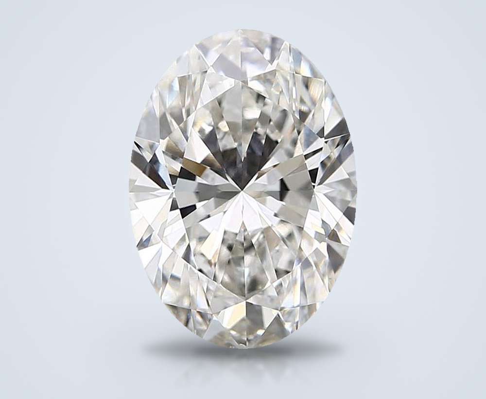 4.31 Carat Oval Lab Diamond