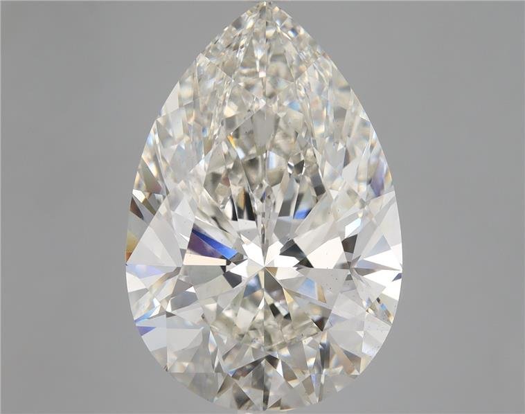 11.37ct H VS2 Rare Carat Ideal Cut Pear Lab Grown Diamond