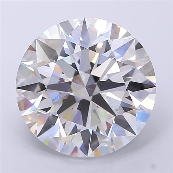 6.04ct D VVS2 Rare Carat Ideal Cut Round Lab Grown Diamond