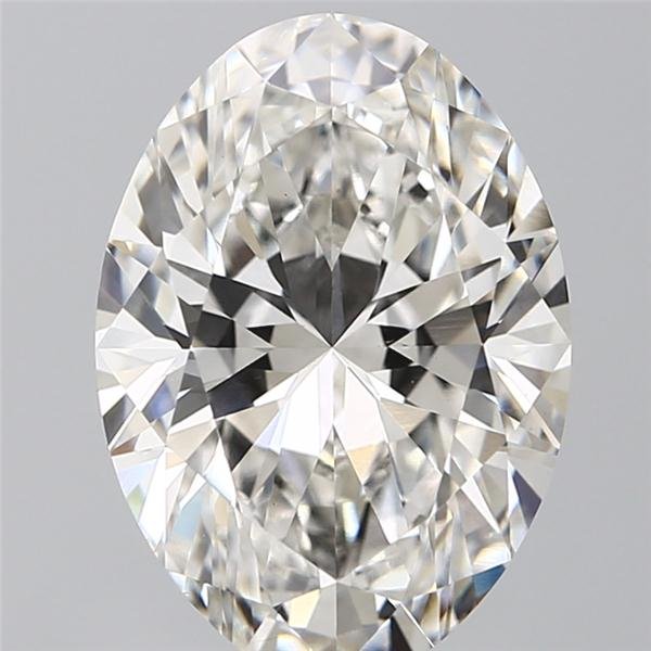 5.39 Carat Oval Lab Diamond
