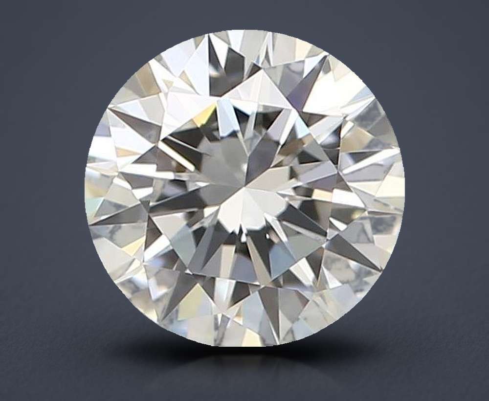 0.57 Carat Round Natural Diamond
