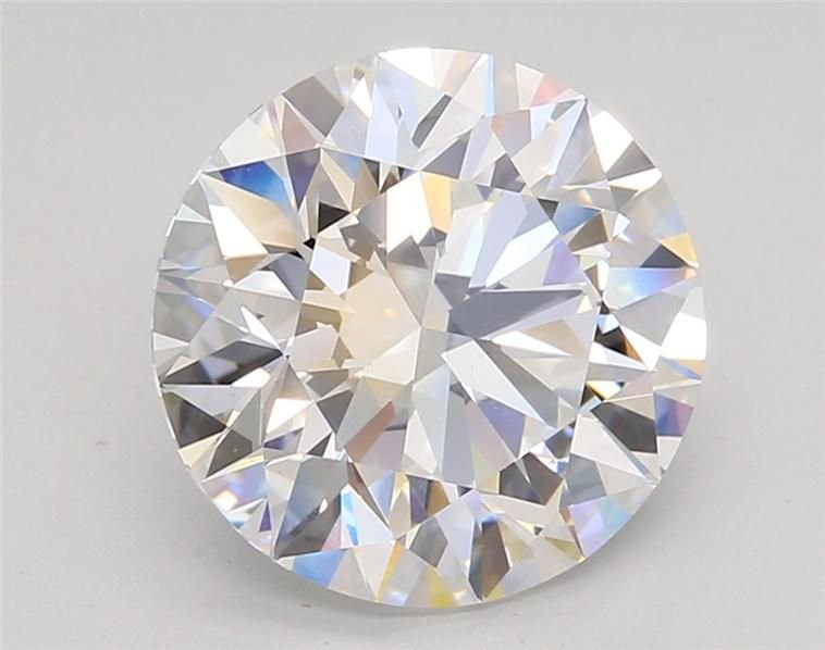 4.08ct F VS1 Rare Carat Ideal Cut Round Lab Grown Diamond