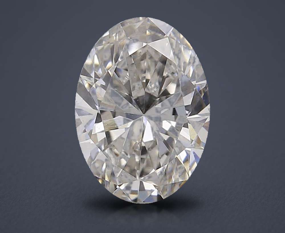 0.82 Carat Oval Lab Diamond