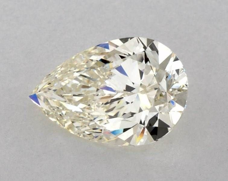 3.20ct J VVS1 Very Good Cut Pear Diamond