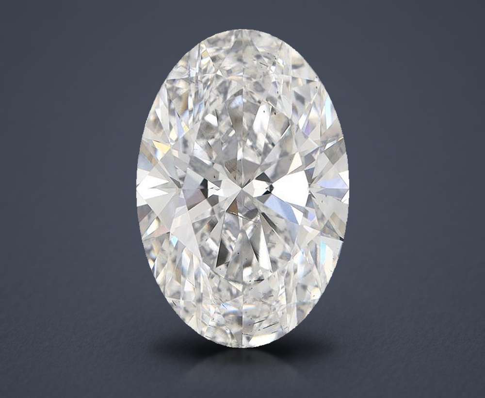 4.04 Carat Oval Lab Diamond