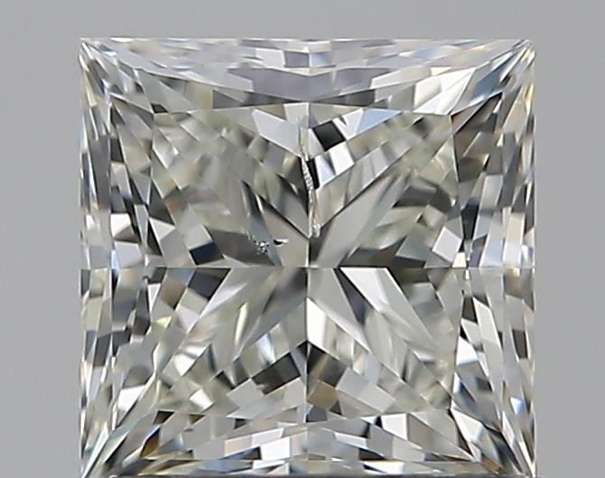 1.00ct K SI2 Rare Carat Ideal Cut Princess Diamond