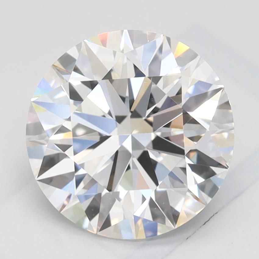 2.09ct D VVS1 Rare Carat Ideal Cut Round Lab Grown Diamond