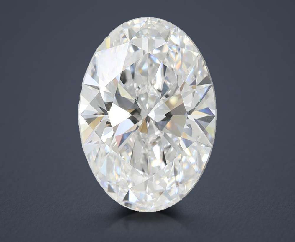 2.53 Carat Oval Lab Diamond