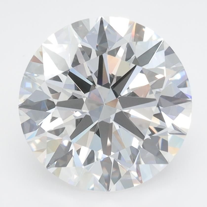 3.44ct E VVS1 Rare Carat Ideal Cut Round Lab Grown Diamond