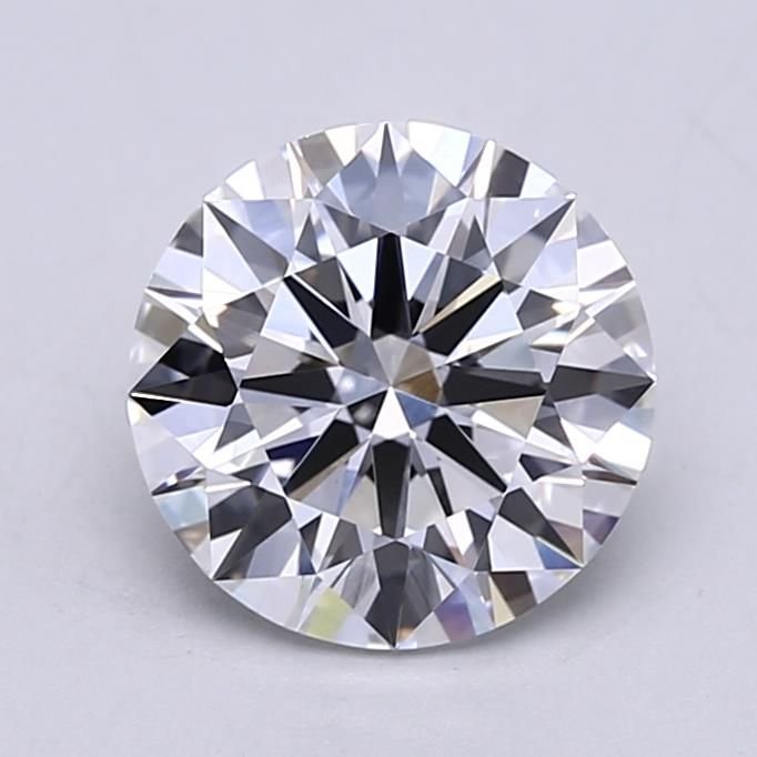 2.58ct D VS1 Rare Carat Ideal Cut Round Lab Grown Diamond