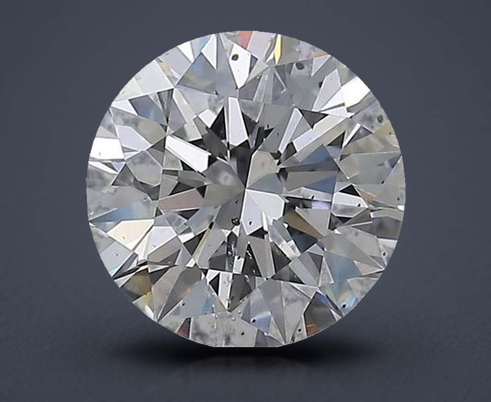 2.00 Carat Round Natural Diamond