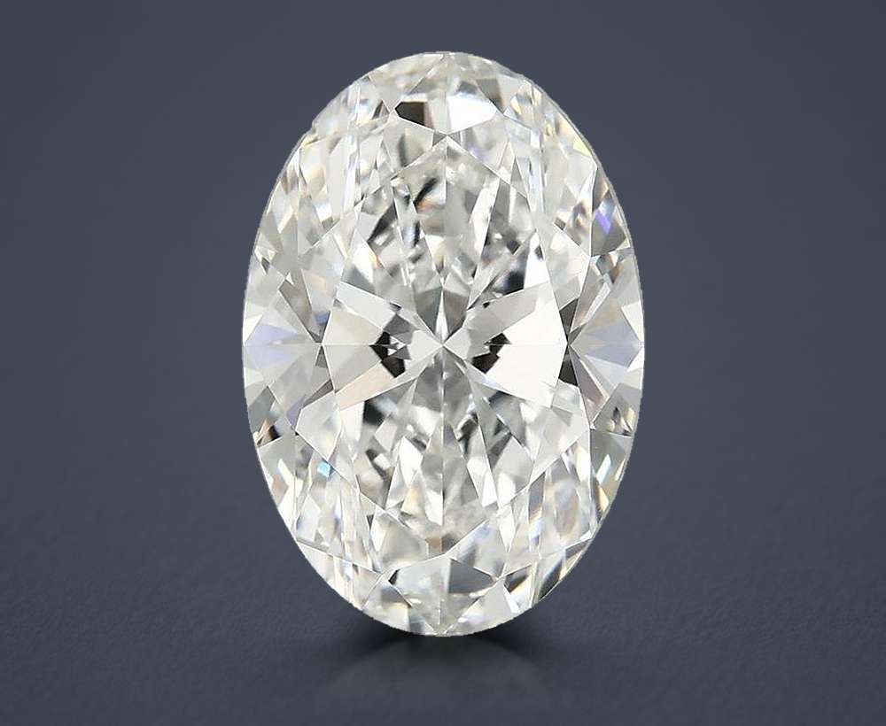 4.00 Carat Oval Lab Diamond