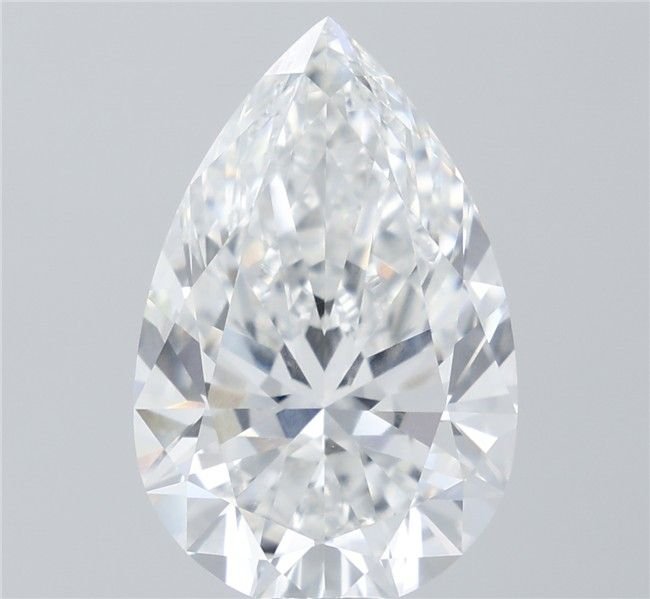 13.06ct F VS1 Rare Carat Ideal Cut Pear Lab Grown Diamond