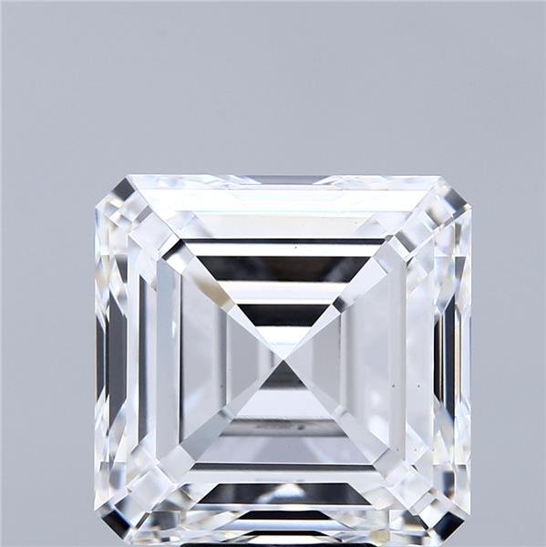 9.02ct E VS1 Rare Carat Ideal Cut Asscher Lab Grown Diamond