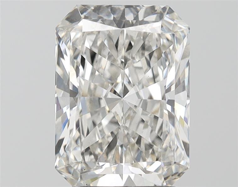 3.09ct H VS2 Rare Carat Ideal Cut Radiant Lab Grown Diamond